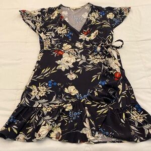 Beautiful mini wrap dress